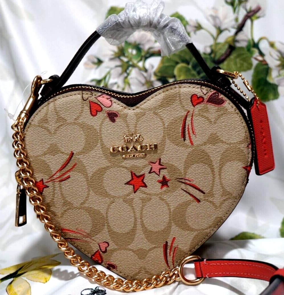 Coach Heart Crossbody — Bolsas importada dos EUA