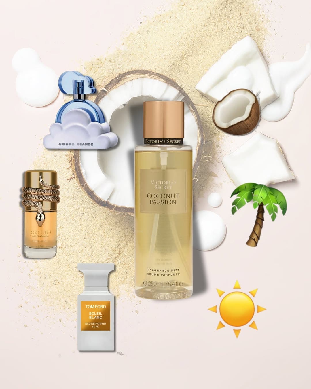 Victoria's Secret Coconut Passion Body Splash — Perfumes importada dos EUA